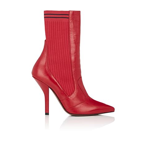 fendi red boots|fendi boots for women.